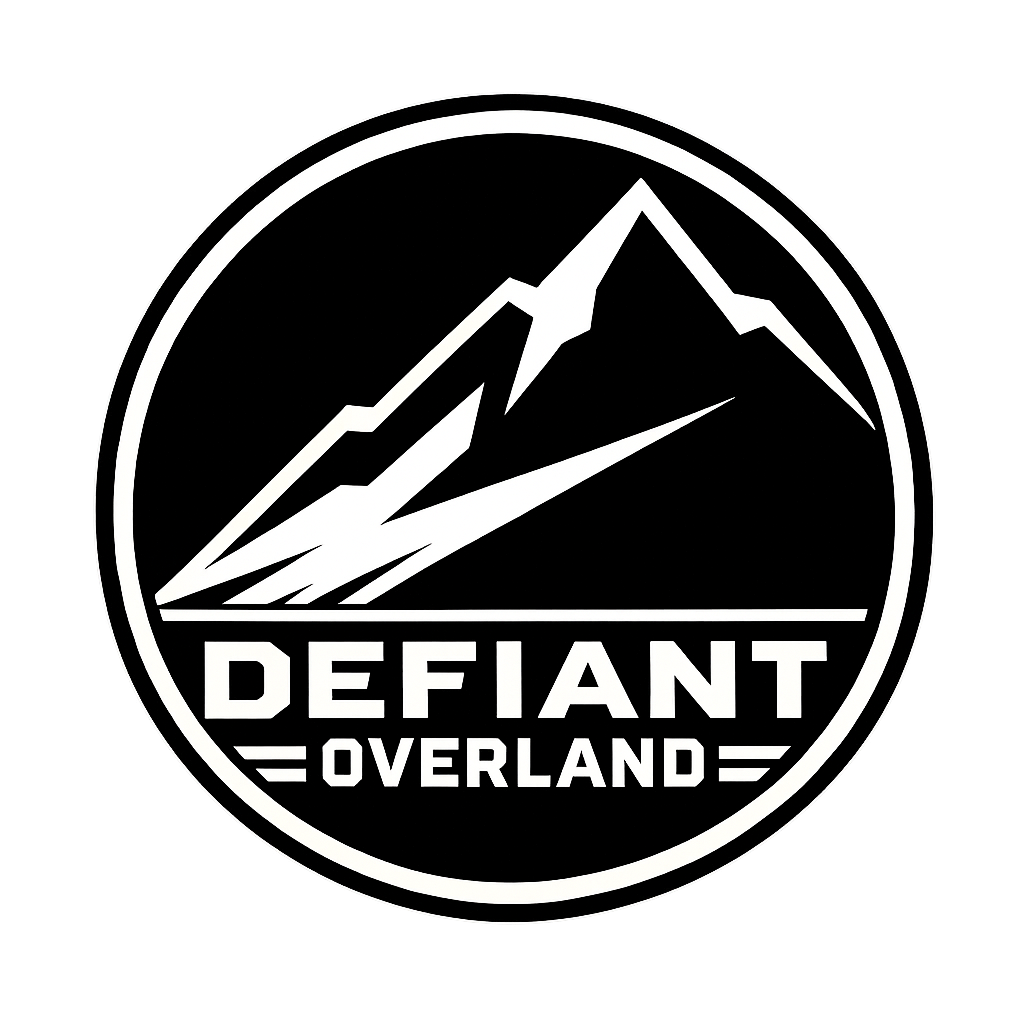 Defiant Overland logo